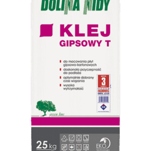 Klej gipsowy T 25kg DOLINA NIDY