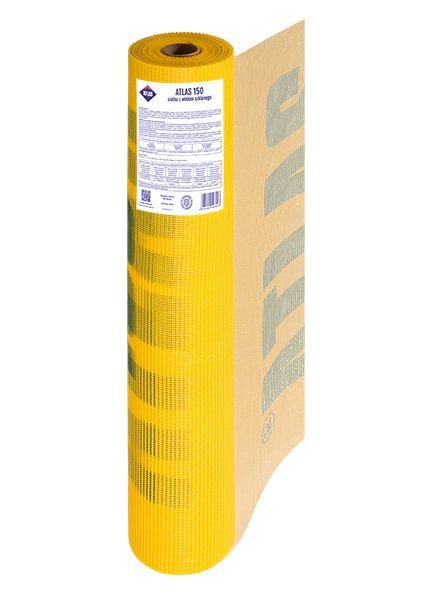 ATLAS siatka podtynkowa 150 (żółta), 1m2