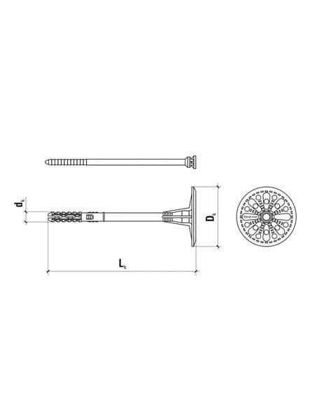 Kołek do styropianu