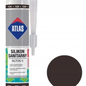 ATLAS silikon ciemny wenge (124) 280ml