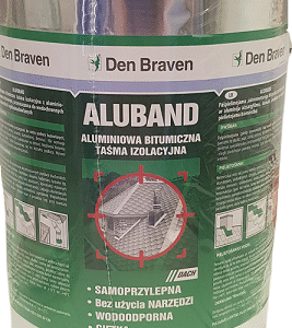 DEN BRAVEN Bitumiczna taśma dekarska 300mm/10m