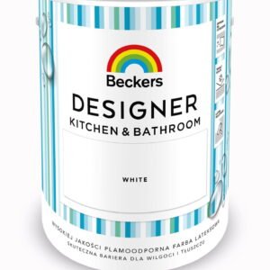 Beckers Designer Kitchen & Bathroom White 5l