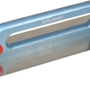 Kubala paca nierdzewna gładka z uchwytem drewnianym 0408 130x480mm