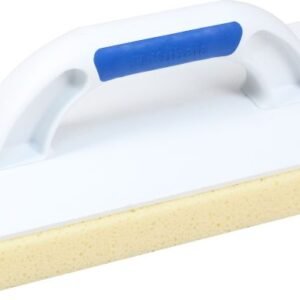 Paca z tworzywa z gąbką nacinaną do mycia płytek uchwyt 2K typu soft 140x280 mm 0387