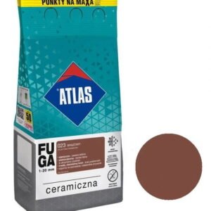 Fuga ceramiczna brązowa (023) 2kg ATLAS