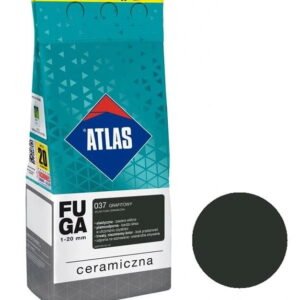 Fuga ceramiczna Grafitowy (037) 5kg ATLAS