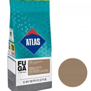 Fuga ceramiczna Jasnobrązowa (123) 5kg ATLAS