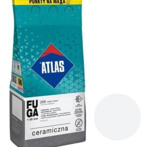 Fuga ceramiczna Zimny Biały (200) 5kg ATLAS