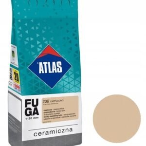 Fuga ceramiczna cappuccino (206) 5kg ATLAS