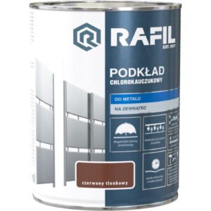 Podkład chlorokauczukowy - czerwony tlenkowy 0,9l