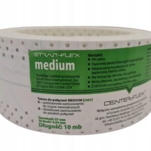 Taśma USA do łączeń płyt gk MEDIUM 10mb zielona