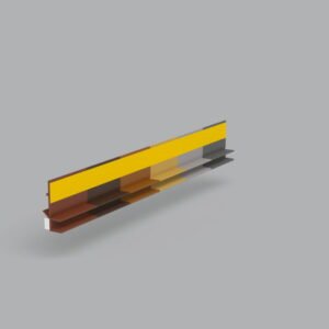 Listwa PVC dylatacyjna przyokienna 3mm bez siatki 3m WINCHESTER