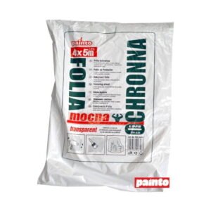 Folia malarska mocna (transparentna) 4x5m