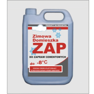 Plastyfikator do zapraw, zimowy ZAP 5L -8°C