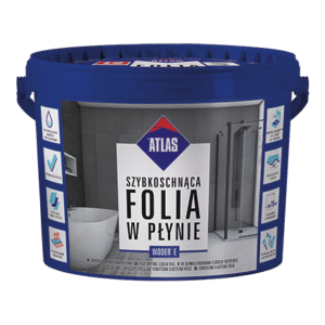 Szybkoschnąca folia w płynie WODER E 2kg ATLAS