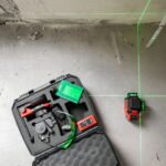 Laser wieloliniowy PRO-AQ4DG (zielona wiązka) Zestaw PLUS