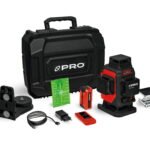 Laser wieloliniowy PRO-AQ4DG (zielona wiązka) Zestaw PLUS