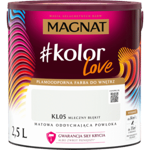 Plamoodporna farba MAGNAT kolorlove odcień KL05 mleczny błękit 2,5l