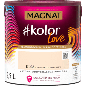 Plamoodporna farba MAGNAT kolorlove odcień KL08 letni brzoskwniowy 2,5l