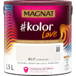 Plamoodporna farba MAGNAT kolorlove odcień KL17 jasnoszary 2,5l