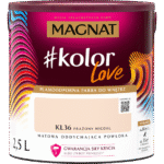 Plamoodporna farba MAGNAT kolorlove odcień KL36 prażony migdał 2,5l