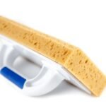 Paca z tworzywa z gąbką ze ściętą krawędzią do mycia płytek