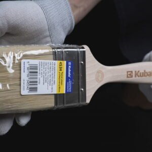 Pędzel płaski profesjonalny uchwyt bukowy 60 mm (4534) KUBALA
