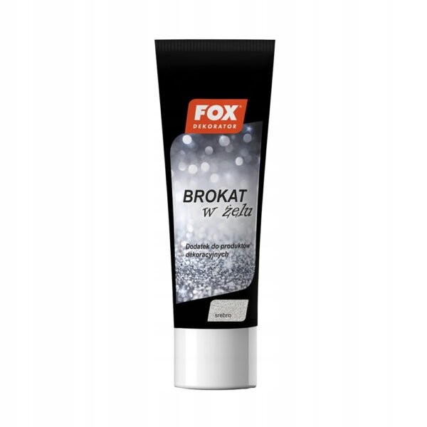 FOX DEKORATOR BROKAT W ŻELU 01 ZŁOTY