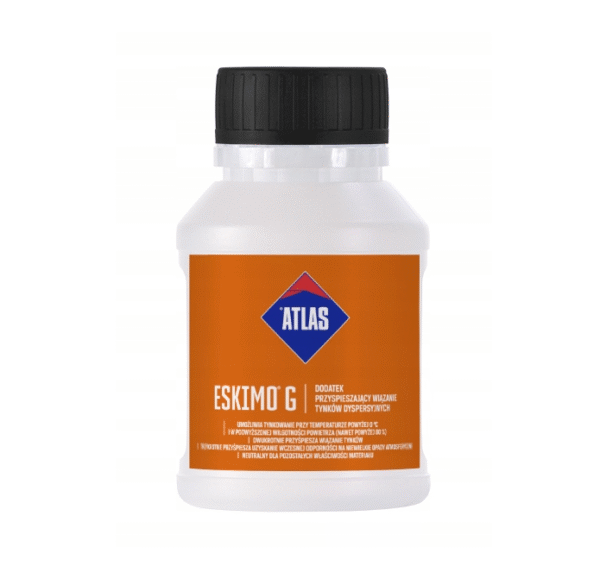 Dodatek przyspieszający wiązanie tynków Atlas