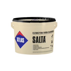 ATLAS FARBA ELEWACYJNA SILIKONOWA B.SZARA 10L SALTA