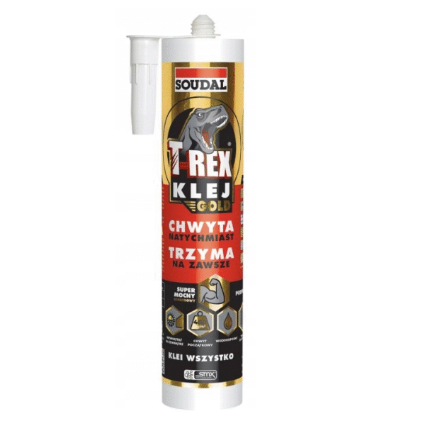 SOUDAL T-REX GOLD KLEJ HYBRYDOWY 290ML
