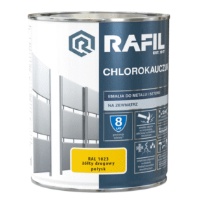 RAFIL CHLOROKAUCZUK ŻÓŁTY DROGOWY RAL1023 0,75L