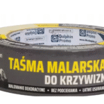 Taśma malarska do krzywizn Blue dolphin 36 mm