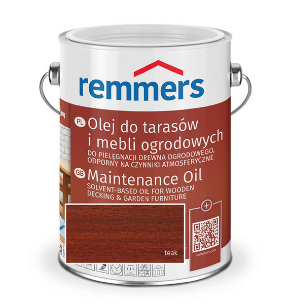 REMMERS PFLEGE-OL TEAK OLEJ DO DREWNA