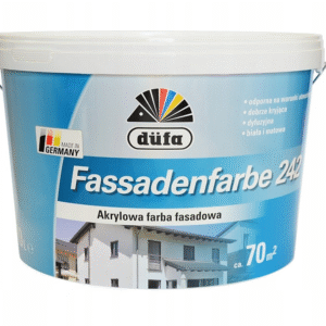 DUFA FARBA FASADOWA EMULSJA BIAŁA FASADOWA