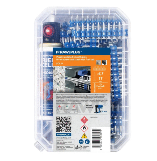 Gwoździe do betonu 17 mm do osadzaka