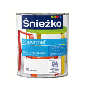 Śnieżka Supermal emalia akrylowa do drewna metalu
