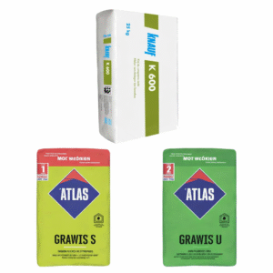 kleje glazurnicze atlas knauf