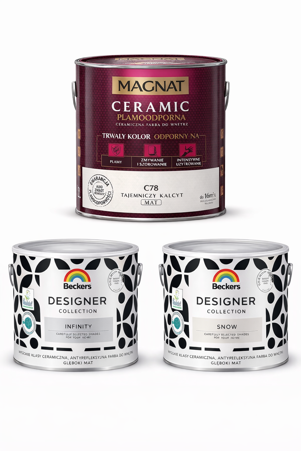 Farby kolorowe ceramiczne