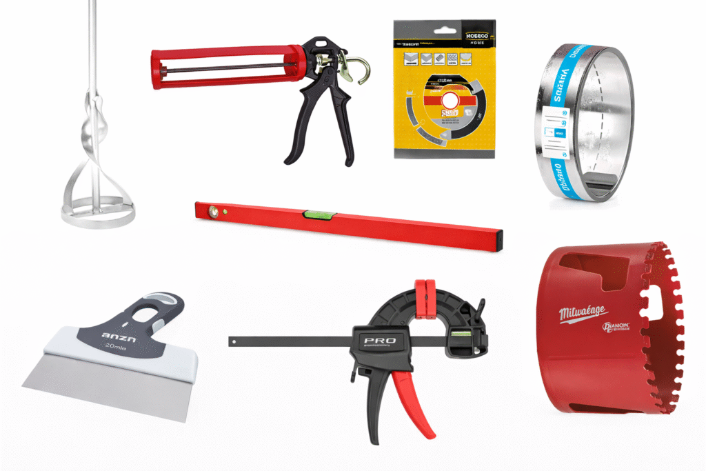 narzędzia budowlane