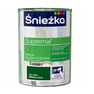 śnieżka zielony połysk