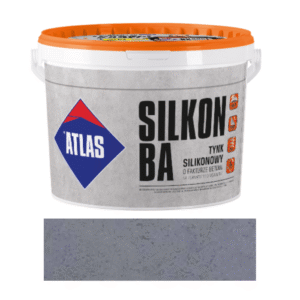 ATLAS Tynk silikonowy - efekt betonu BA kolor beton 0005 20 kg