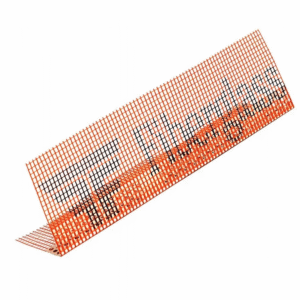 FIBERGLASS - Narożnik aluminiowy perforowany z siatką pomarańczową 3 m