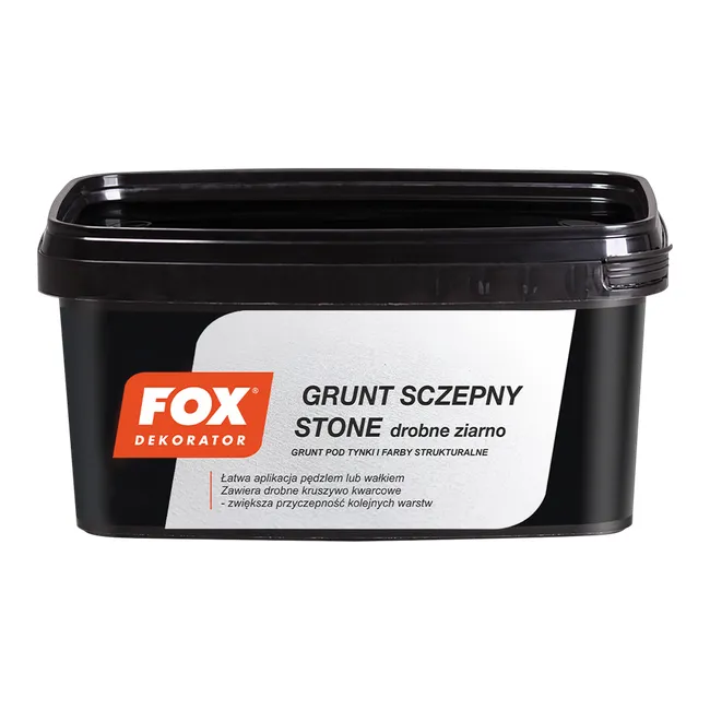 FOX DEKORATOR GRUNT SCZEPNY STONE Drobne Ziarno, 1 kg